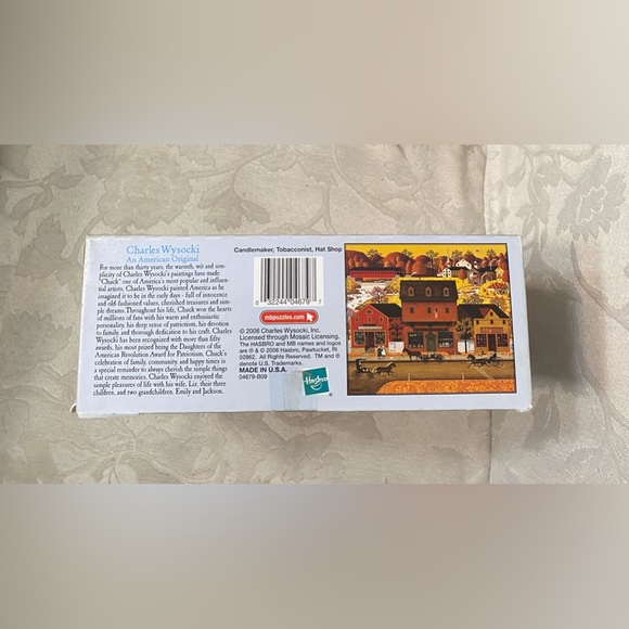 Charles Wysocki Jigsaw Puzzle Candlemaker Tobacconist Hat Shop 1000 Pc COMPLETE - Picture 5 of 5